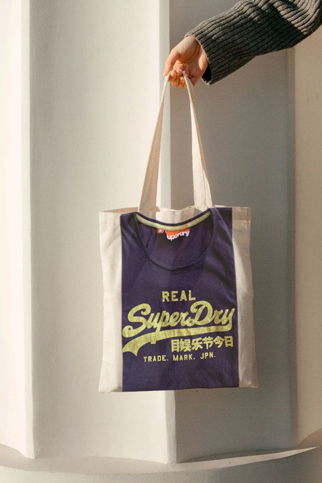 Superdry 改造托特包  二手T改造  可定制 - 其他 - 棉 多色