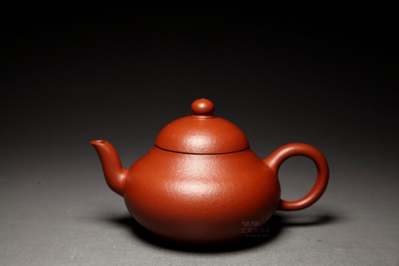 【梨形】龙山堂 传统手工 黄龙山朱泥大红袍 130cc - 茶具/茶杯 - 陶 红色
