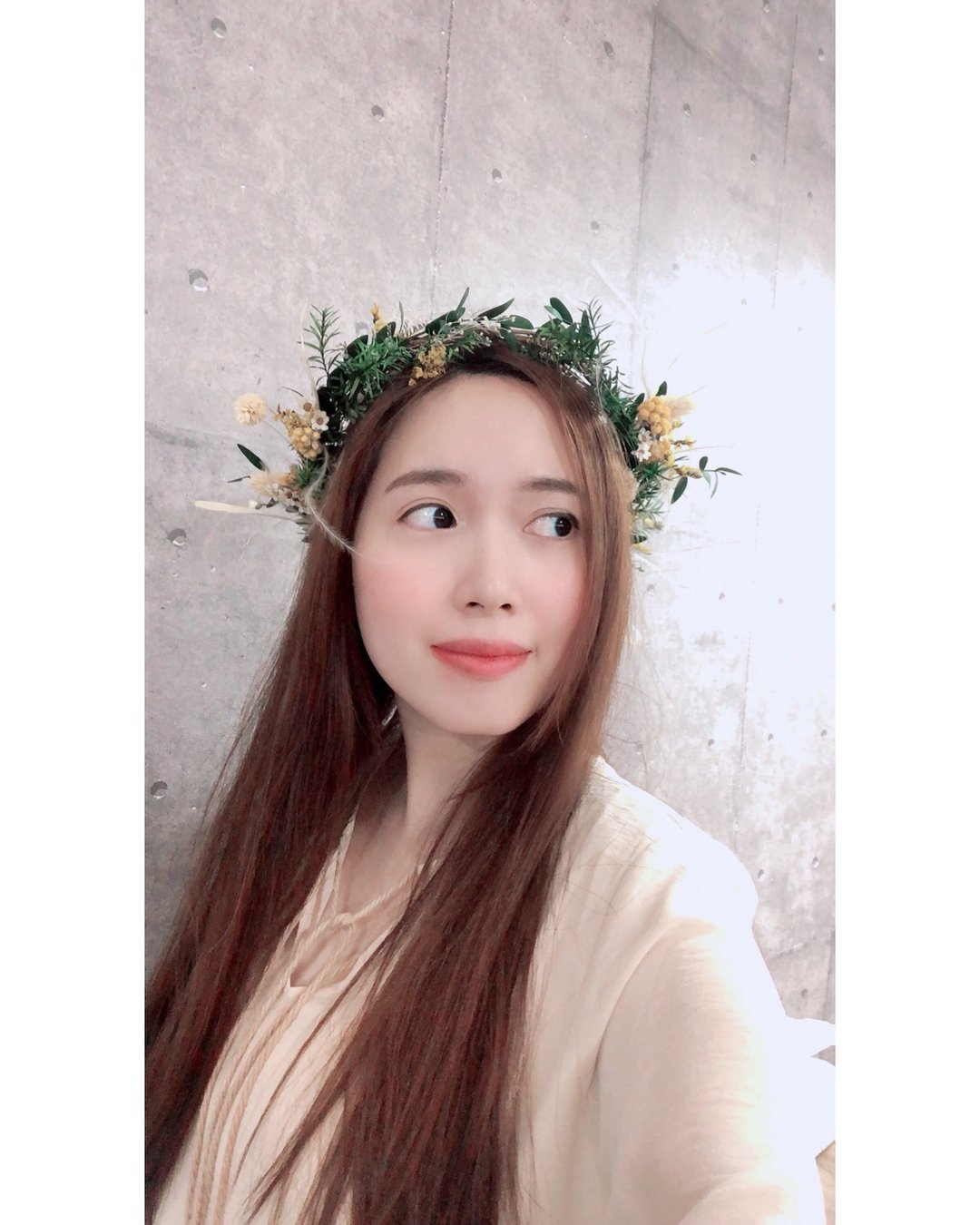 金合欢桂冠 /自然风花冠 /头冠花 /头饰 /新娘婚纱拍摄 /春天花环 - 植栽 - 植物．花 