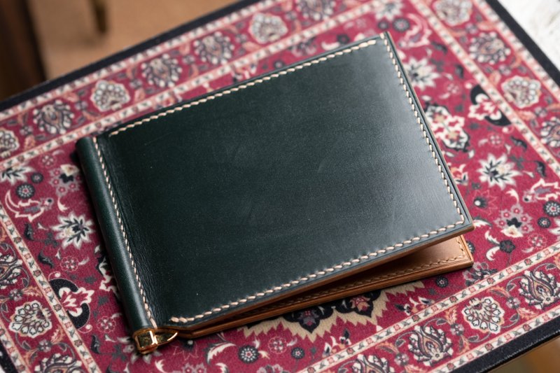 530 Leather - 钱夹 Money clip - 皮夹/钱包 - 真皮 绿色