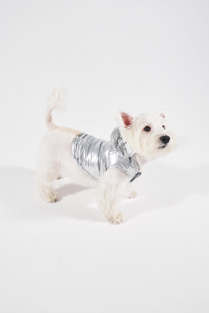 LazyEazy宠物无袖杜邦棉服猫咪狗狗大中小型犬秋冬防风保暖衣服 - 衣/帽 - 聚酯纤维 多色