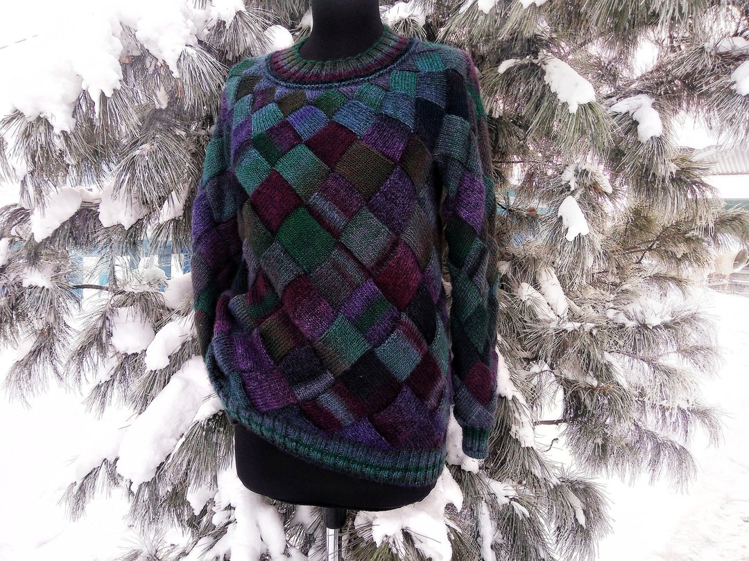 Sweaters for women , Hand knit sweater , Oversized sweater , Knit sweater - 女装针织衫/毛衣 - 羊毛 多色