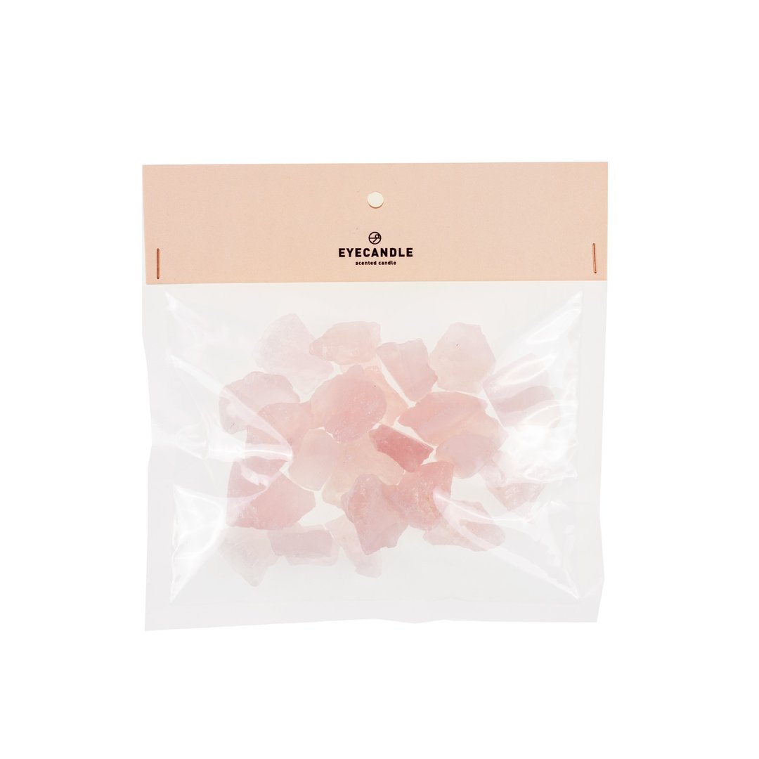 水晶原矿 - 粉水晶 350g - 香薰/精油/线香 - 宝石 粉红色
