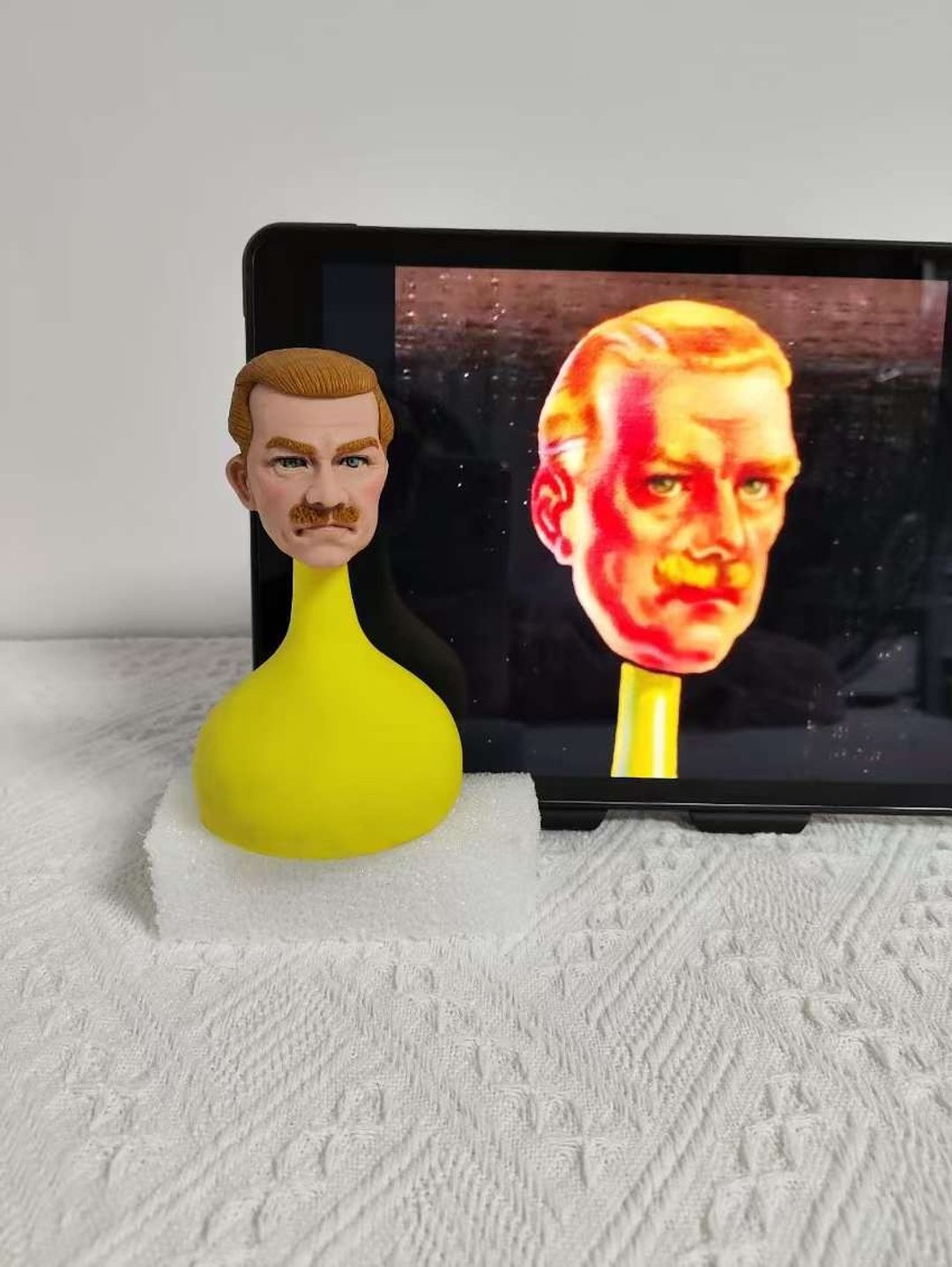 客制化人物公仔 人偶 3D人像画 似颜绘 肖像 定制 生日 纪念 礼物 - 玩偶/公仔 - 粘土 多色