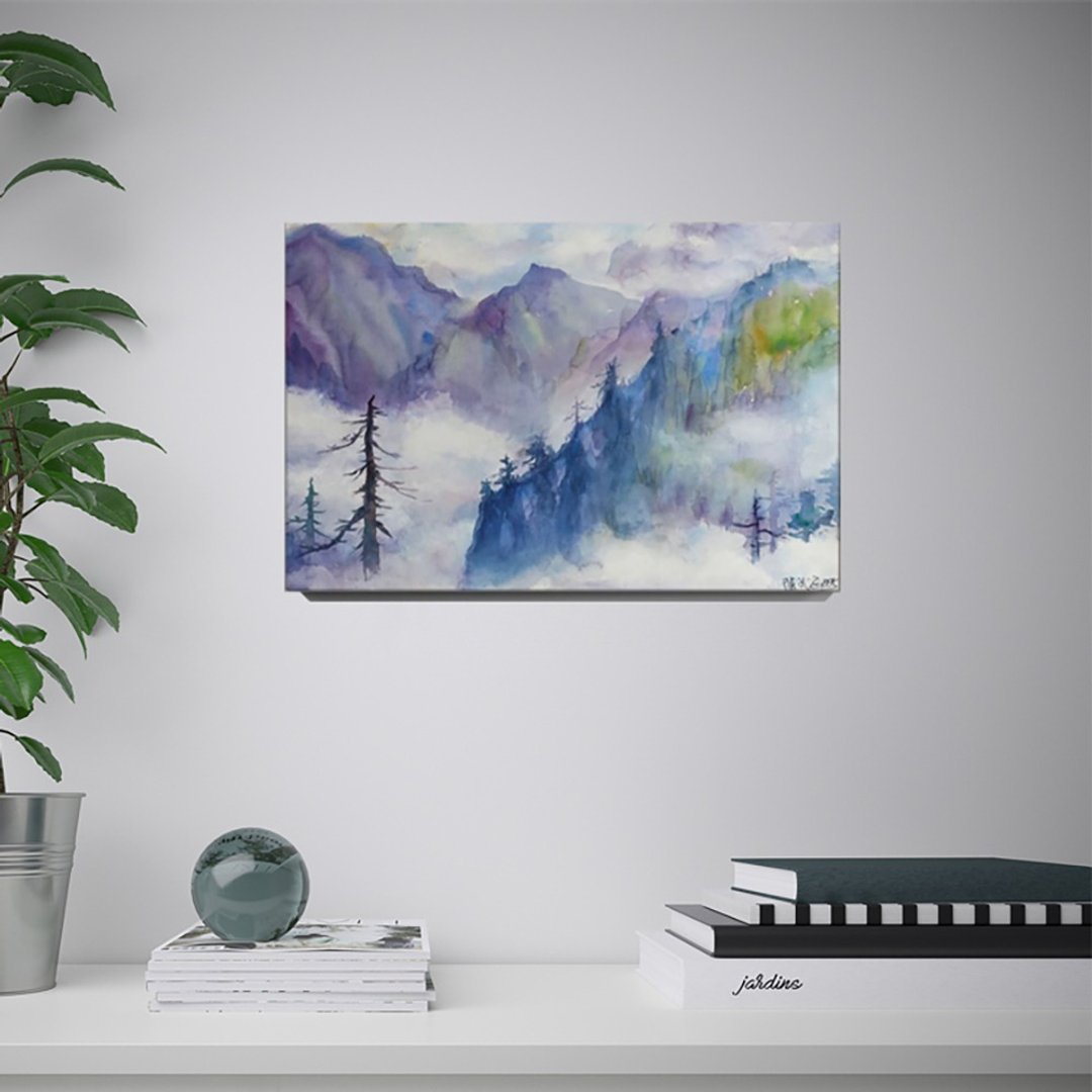 【定制化礼物】云深之处-陈武西艺术微喷数位版画 - 海报/装饰画/版画 - 其他材质 多色
