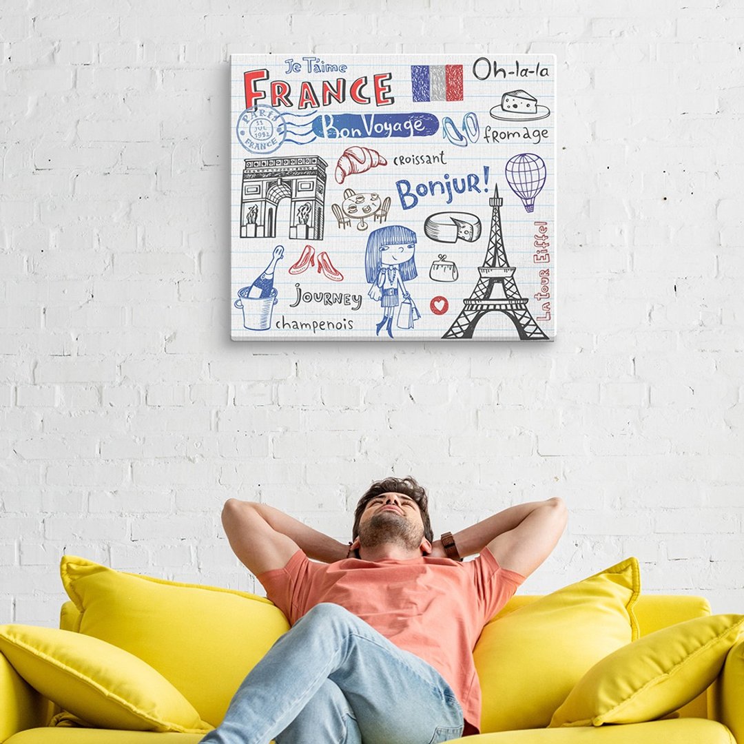 【日本 VisualSonic】蓝牙画布音箱 - France - 扩音器/喇叭 - 木头 多色