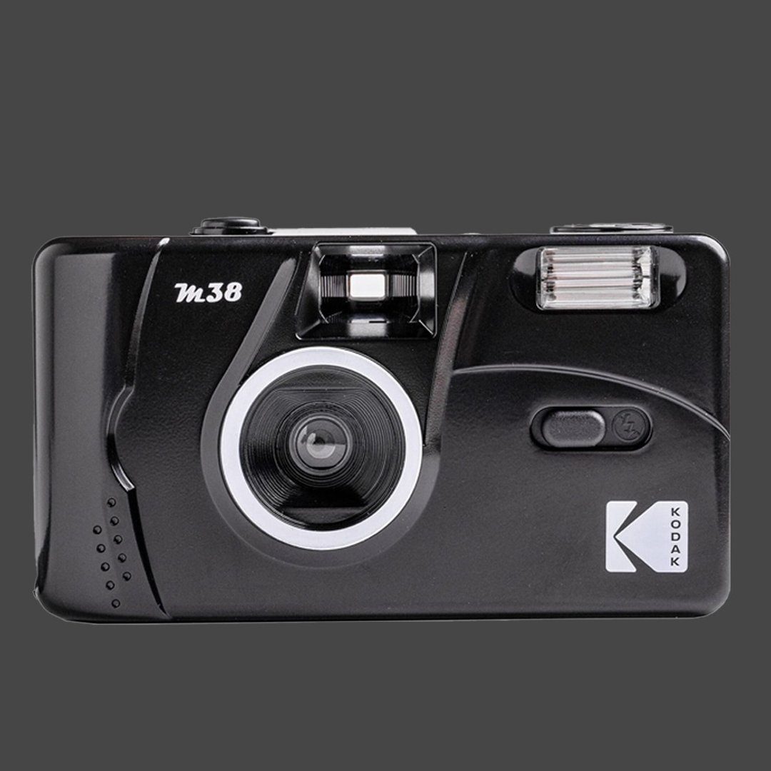 【Kodak 柯达】底片相机 M38 Starry Black 星空黑+随机底片 - 相机 - 塑料 黑色