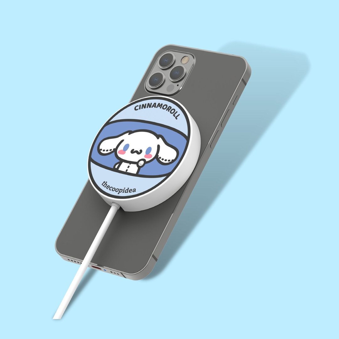Cinnamoroll x thecoopidea 磁力无线充电垫 - 充电宝/传输线 - 其他材质 