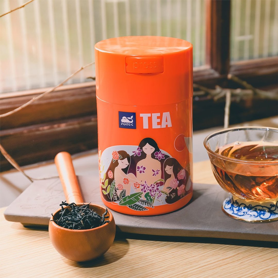 东方美人茶(优雅701) 60g中焙－罐装(散茶) - 茶 - 其他材质 橘色