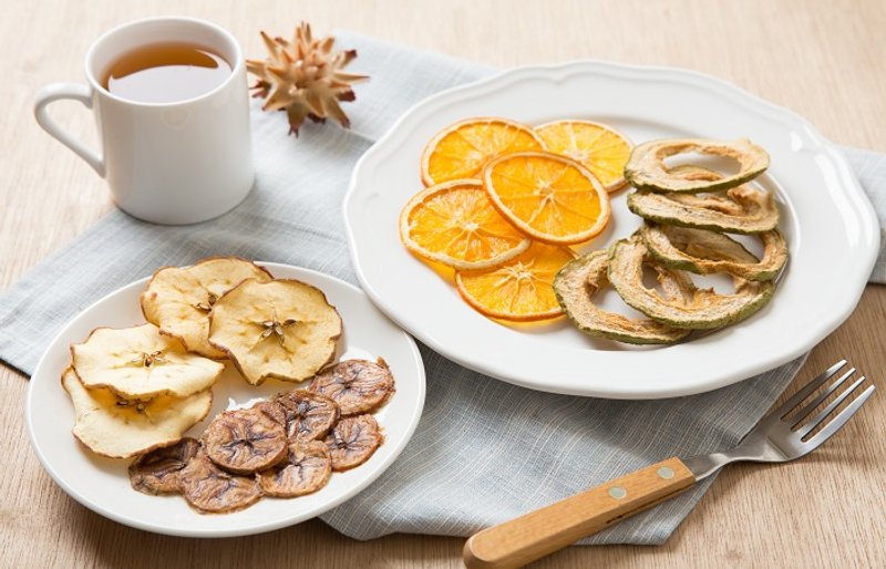 Double N天然鲜果干系列[甜橙+苹果+香蕉+芭乐,综合果干B] - 水果干 - 新鲜食材 多色