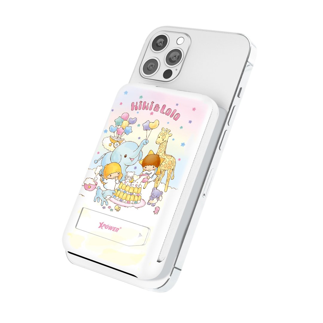 (双TypeC线版)Sanrio Little Twin Stars M10C+ 10000mA 移动电源 - 充电宝/传输线 - 其他金属 白色