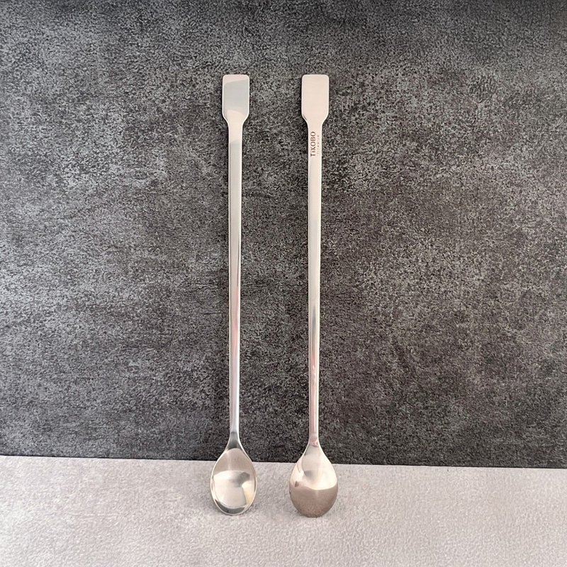 纯钛搅拌棒 - 餐刀/叉/匙组合 - 其他金属 银色