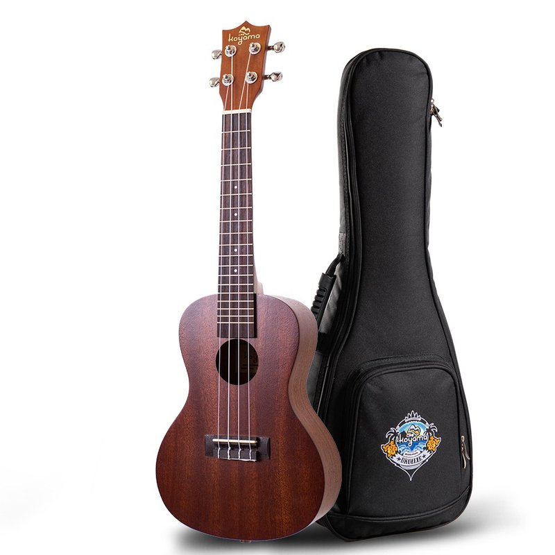 KYM-C11 SM 23寸乌克丽丽 桃花心木单板 11系列 Concert Ukulele - 吉他/乐器 - 木头 咖啡色
