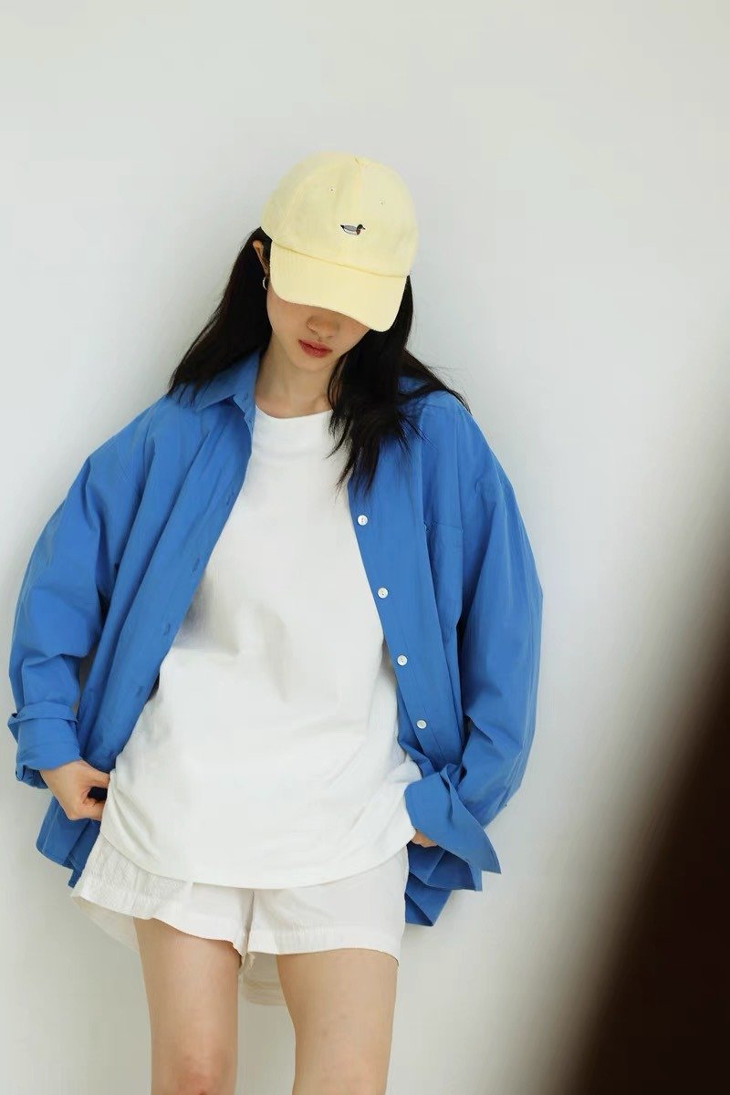 3rd三天堂经典pima棉纸质衬衫又回来啦 超美两色 - 女装衬衫 - 棉．麻 