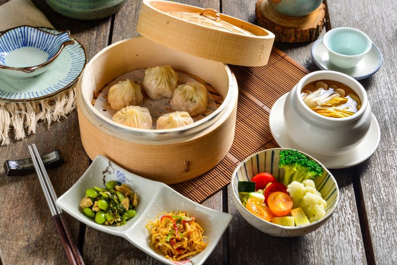 竹里馆 x Pinkoi | 美人丝瓜汤包 单人定食 | 蔬食体验 - 美食 - 新鲜食材 