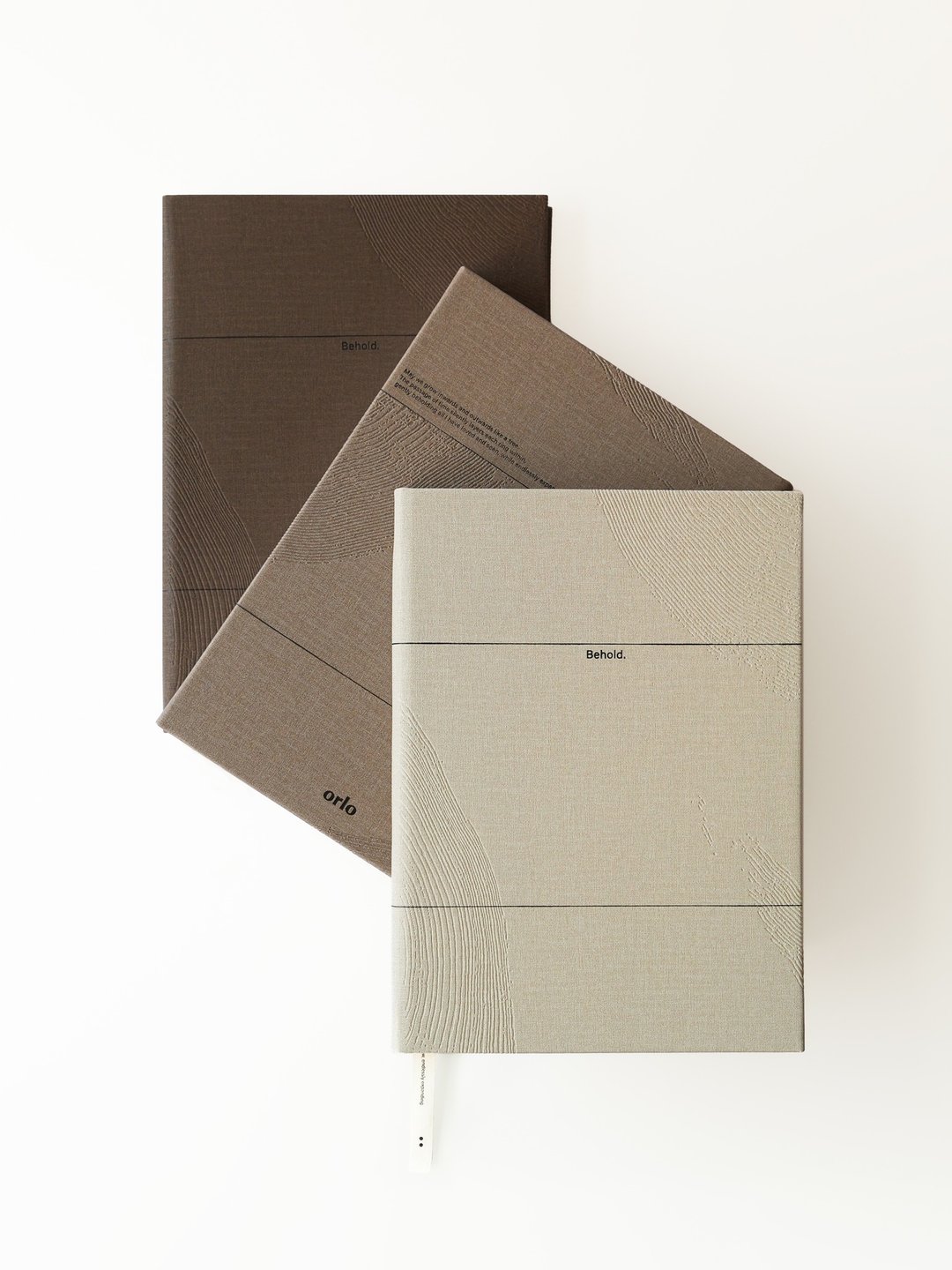 【 含赠礼 】2025 planner・Behold 手帐本 - 笔记本/手帐 - 纸 卡其色