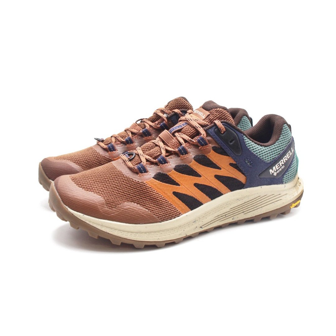 MERRELL NOVA 3 GORE-TEX防水轻量越野健行鞋 男鞋-橘咖 - 男款运动鞋/球鞋 - 防水材质 