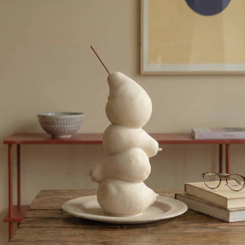 鸭梨山大 线香插/香座/香立/创意艺术家居摆件 - 香薰/精油/线香 - 其他材质 