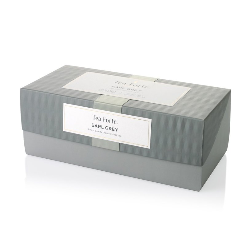 Tea Forte 20入金字塔型丝质茶包 - 伯爵红茶 - 茶 - 新鲜食材 