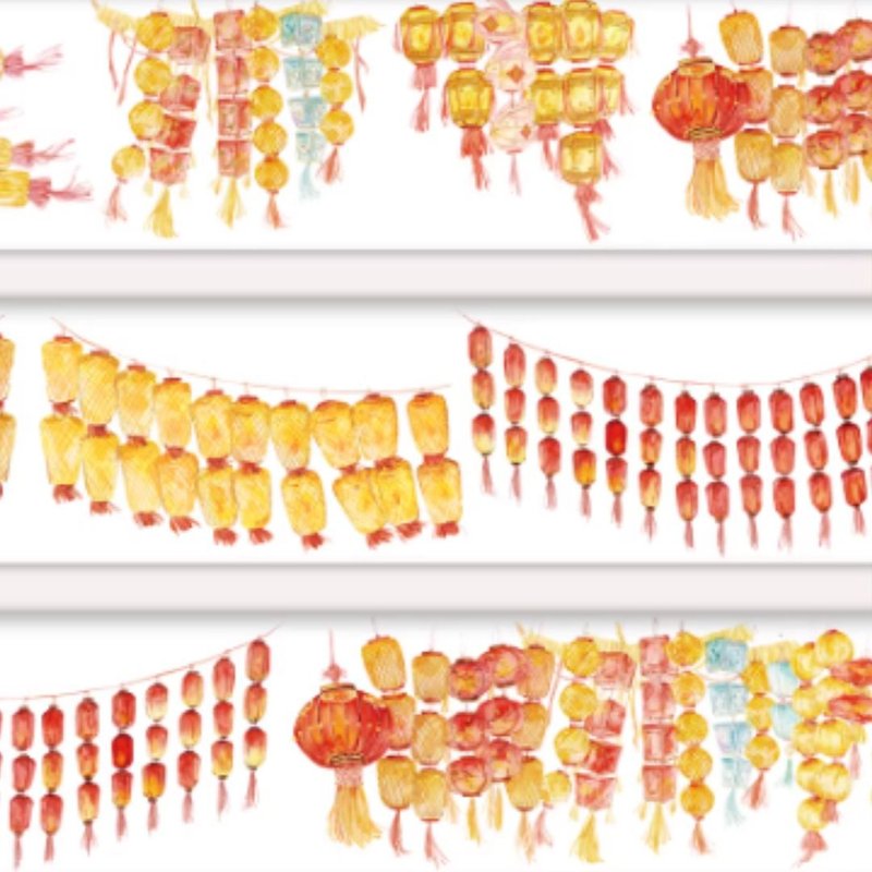 明燈三千 PET 膠帶 5米卷 - 纸胶带 - 其他材质 