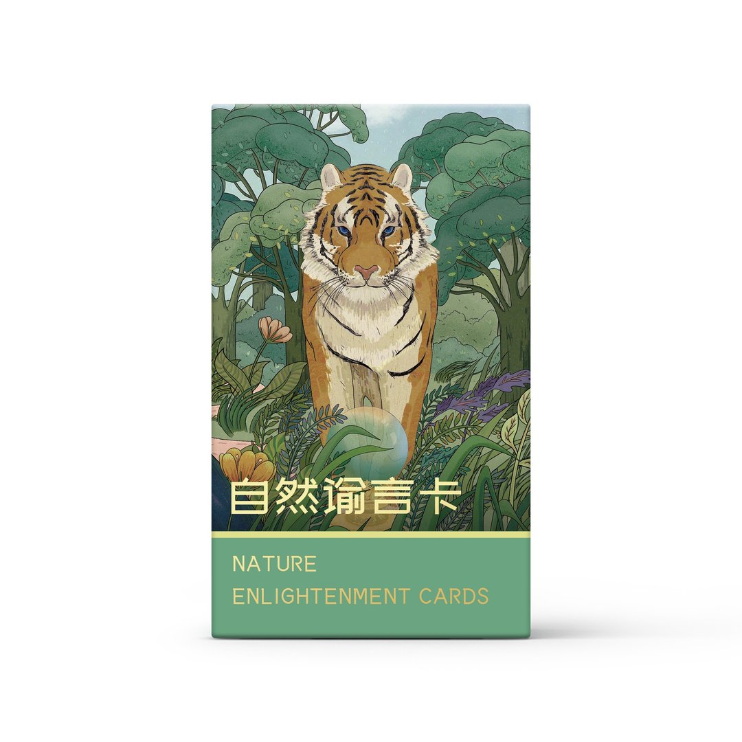 自然谕言卡 Nature Enlightenment 神谕卡 - 桌游/玩具 - 纸 多色