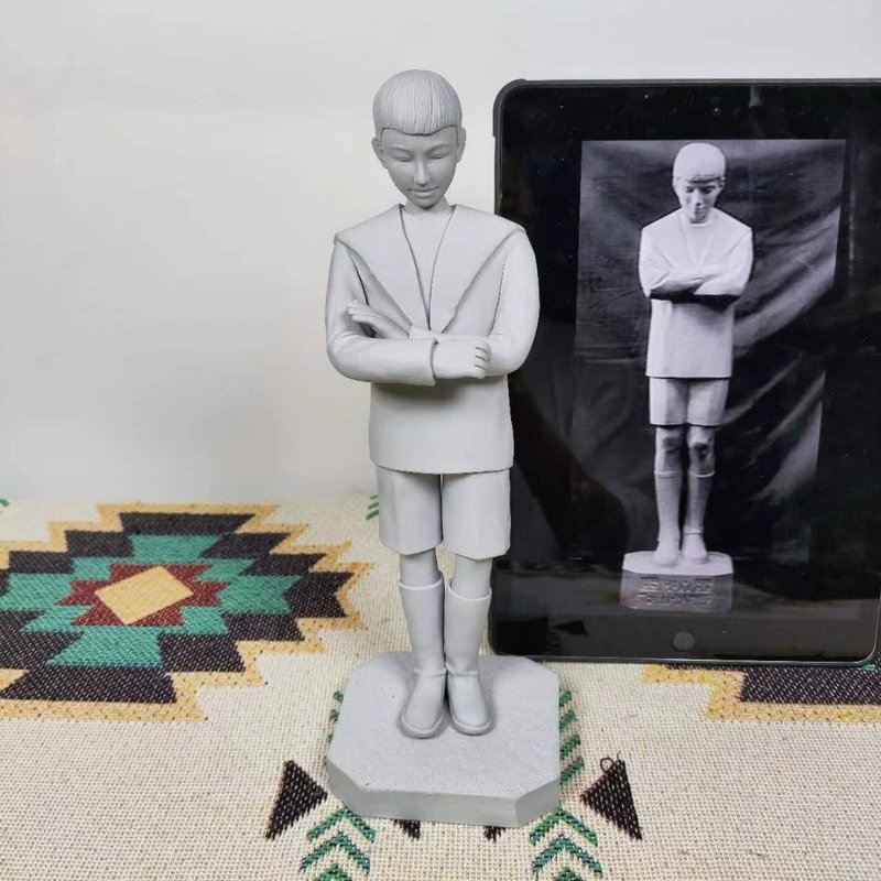 客制化人物公仔 人偶 3D人像画 似颜绘 肖像 定制 生日 纪念 礼物 - 玩偶/公仔 - 粘土 多色