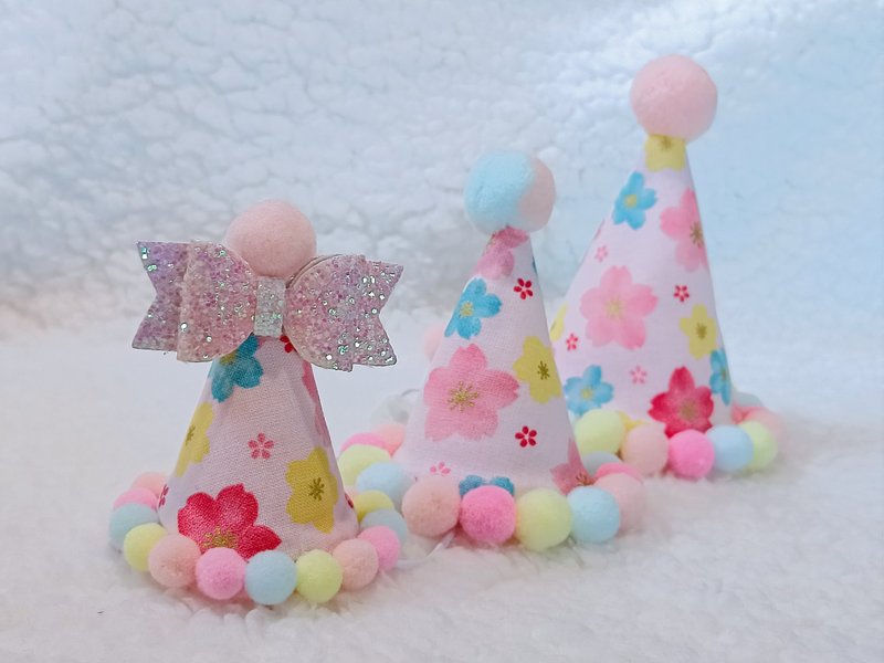 Birthday star 生日之星 宠物生日帽 - 衣/帽 - 棉 紫色