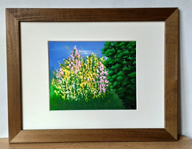 原创明亮画七月午后 - 墙贴/壁贴 - 压克力 多色