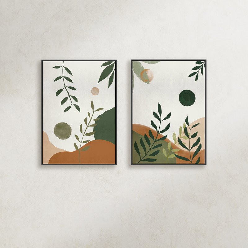 暖色如叶 | 艺术微喷 | 挂画 - 海报/装饰画/版画 - 木头 