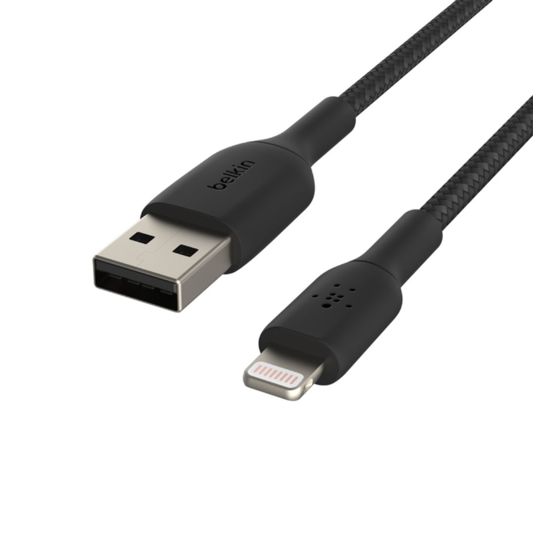 Lightning 至 USB-A 编织充电线缆 15cm - 充电宝/传输线 - 其他材质 