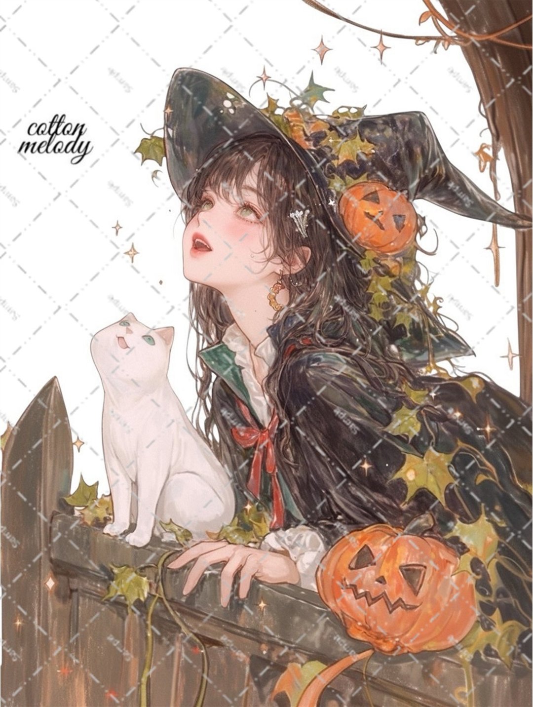 original sticker no.6763 人物贴纸 原创贴纸 人物贴纸 女孩贴纸 原创人物贴纸 - 贴纸 - 纸 