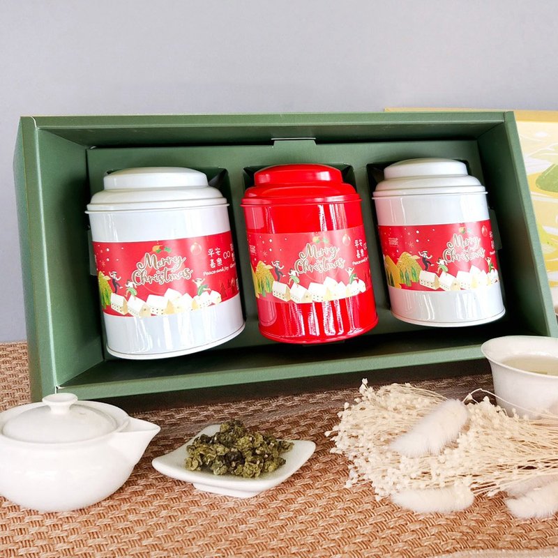 U5【圣诞公益礼盒】花入红茶 三入大罐装综合茶礼 (3茶包) - 茶 - 其他材质 多色