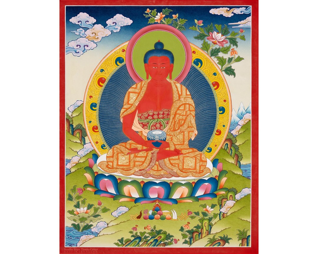天上阿弥陀佛辛格唐卡一瞥入净土 - 墙贴/壁贴 - 其他材质 多色