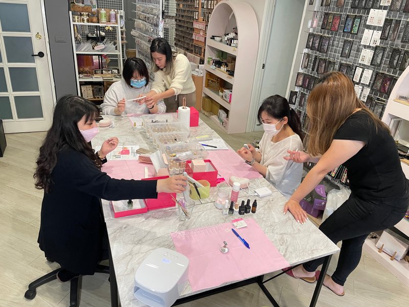 台北东区DIY指尖美学凝胶体验活动(单色)(猫眼)(平面夹心) - 户外/室内活动 - 树脂 