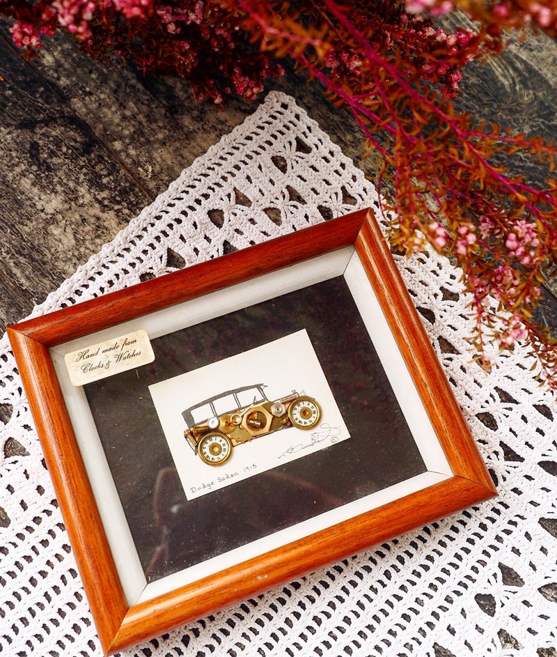 英国早期Ken Braodbent手工钟表古董车造型艺术作品 JS - 摆饰 - 其他材质 多色