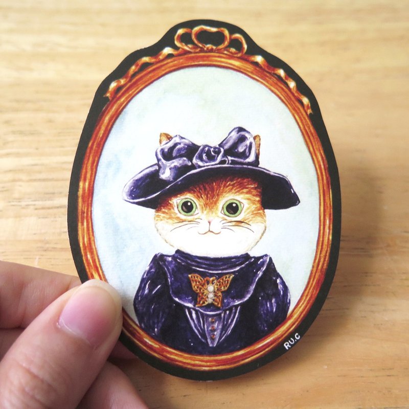 贵族猫猫 玛丽 贴纸 - 贴纸 - 纸 多色