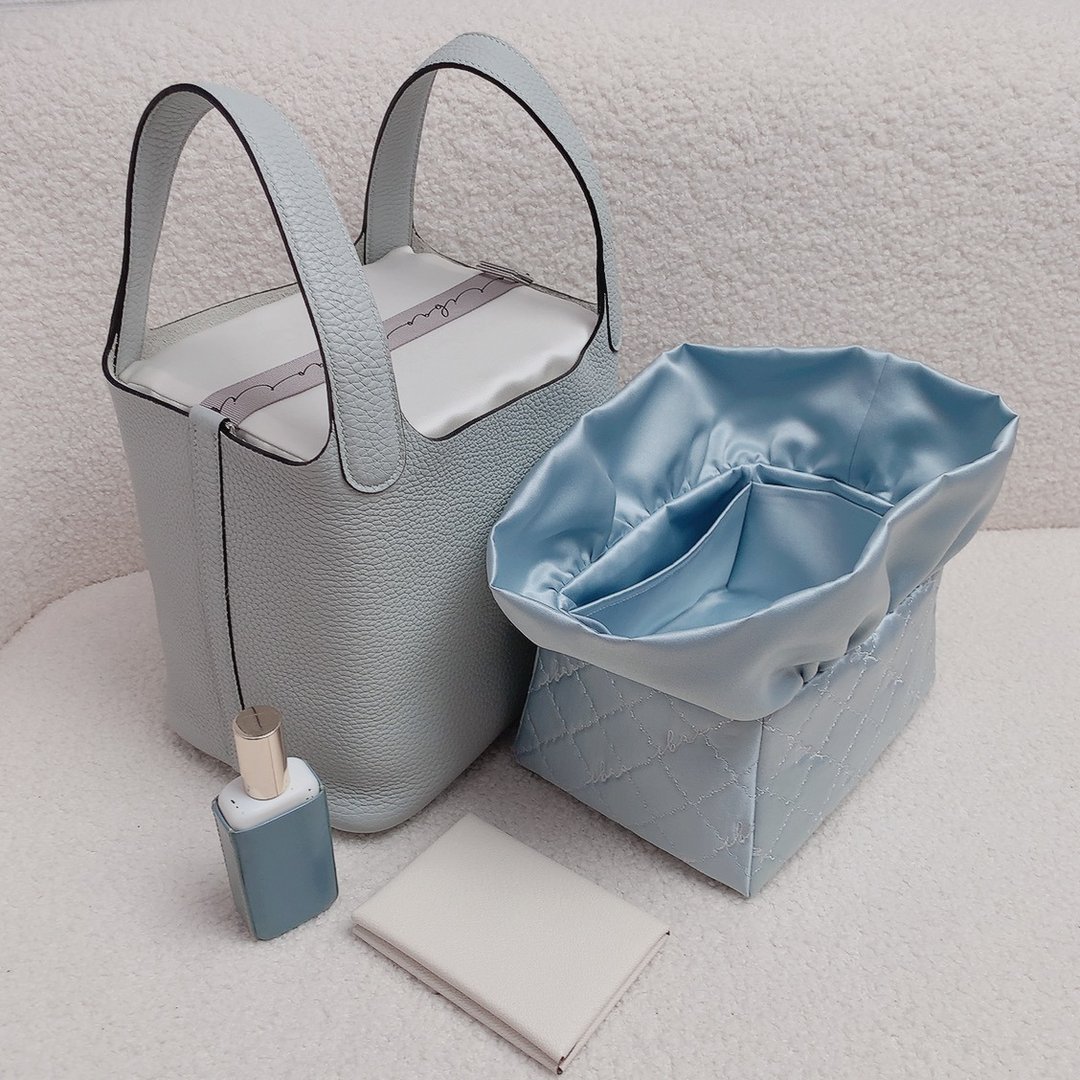 ibao 爱包乔莉包内袋Hermes picotin 18.22内胆包/包中包/Jolie - 化妆包/杂物包 - 其他材质 金色