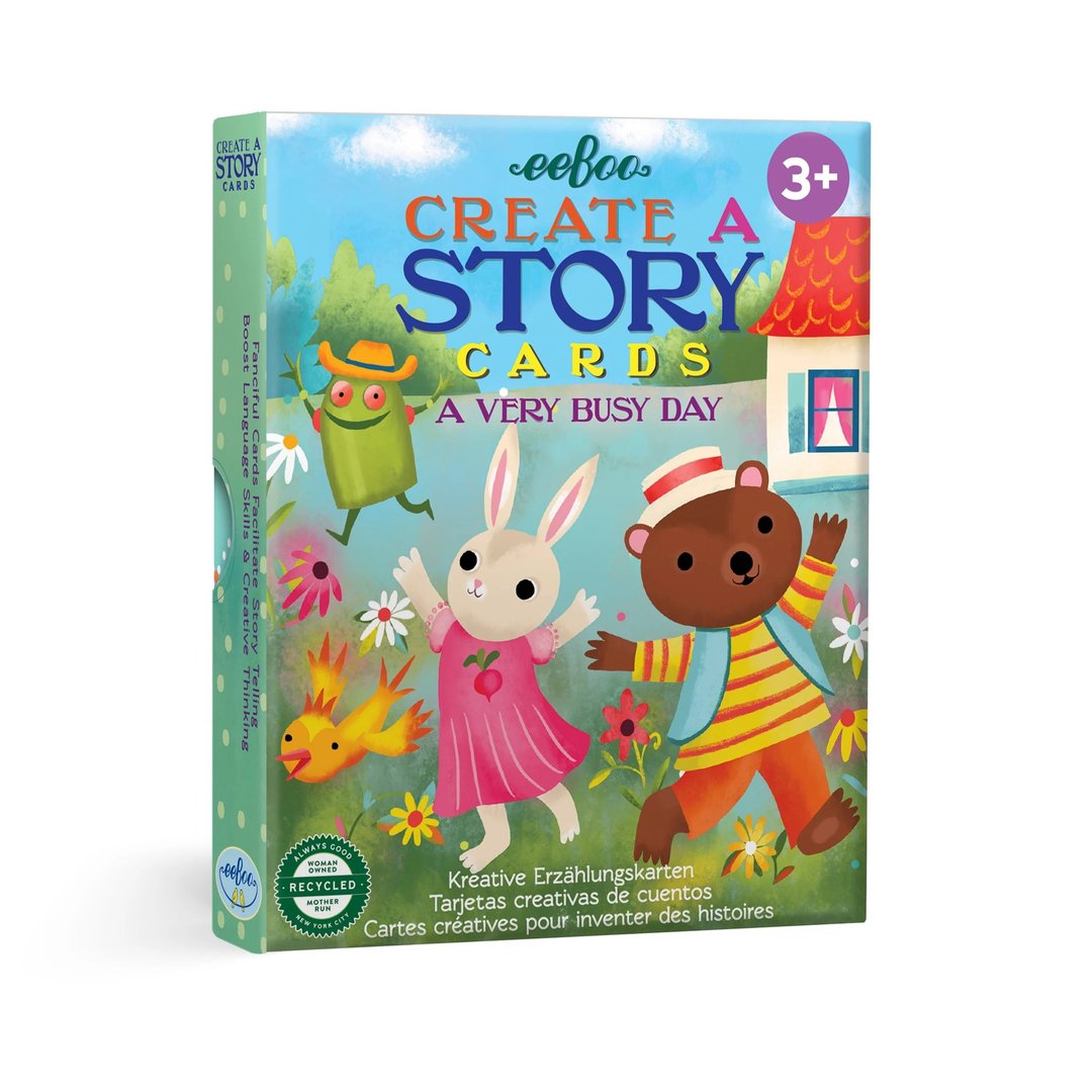 eeBoo 故事卡- A Very Busy Day Create A Story 忙碌的一天 - 桌游/玩具 - 纸 