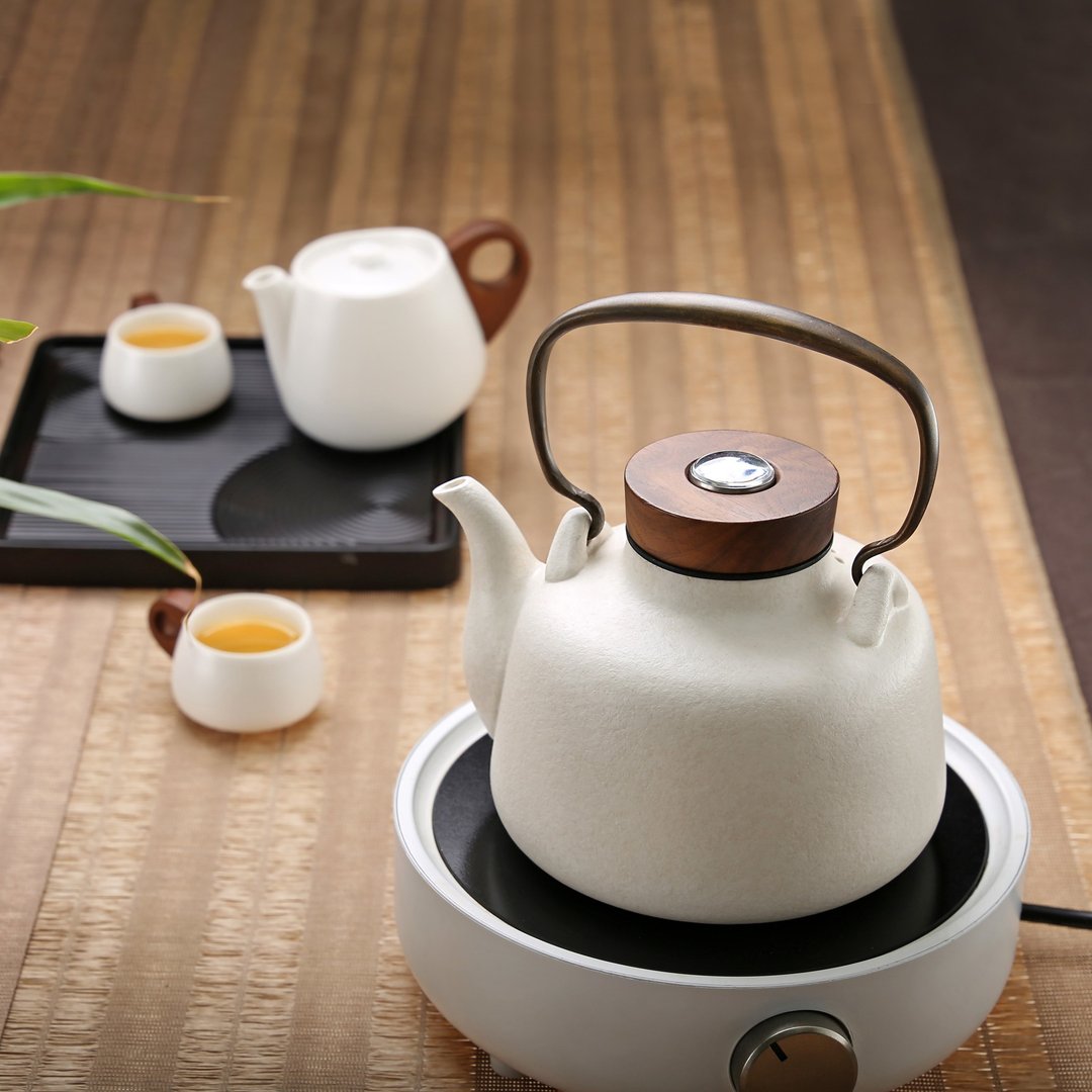 月泉感温烧水壶 (1100ml) - 茶具/茶杯 - 陶 