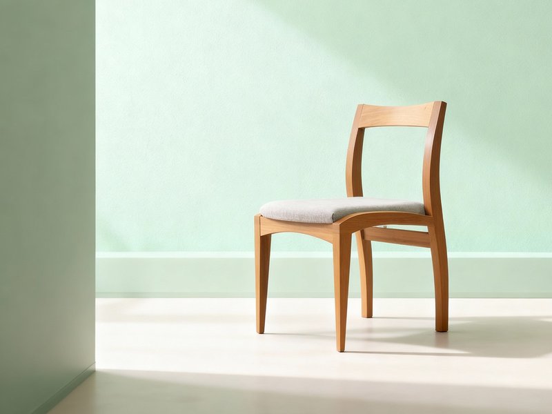 神圣细木作家具-太极实木餐椅 - 椅子/沙发 - 木头 