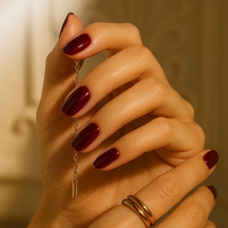 安可拉红#128 | 可剥式美甲凝胶 | 2025秋冬新款 | 美甲居家DIY | - 指甲油/指甲贴 - 其他材质 