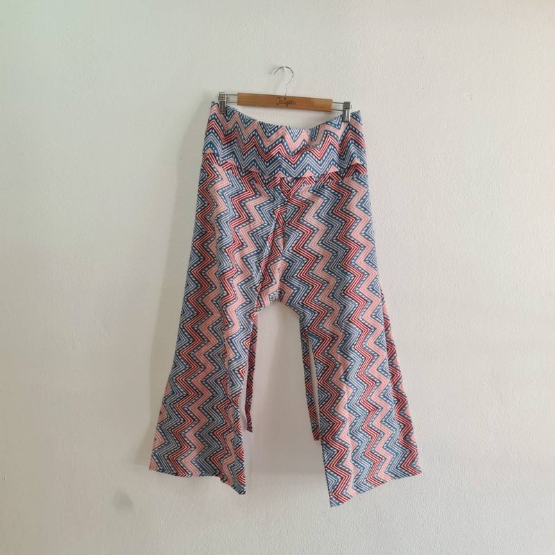 Leh Leh 泰式风格裤子 印度手工版画 泰国裤 - 女装长裤 - 棉．麻 多色
