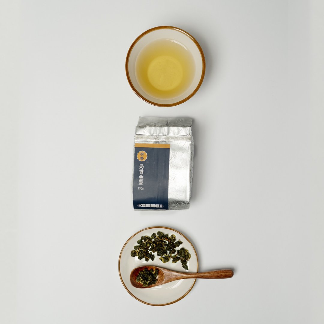 独特奶香风味 | 有香 ! 奶香金萱 | 台湾原叶散茶 150g - 茶 - 新鲜食材 银色