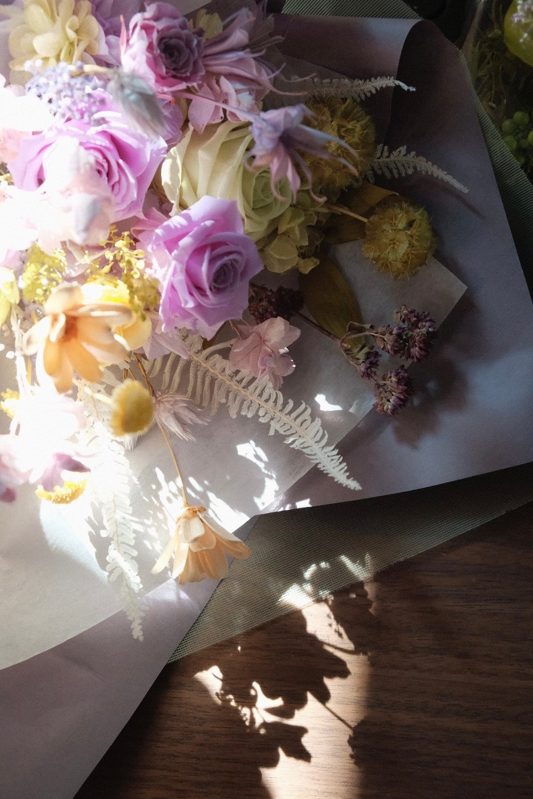 【永生花花束】不凋花 索拉花 干燥花 纪念日 情人节 毕业 送礼 - 干燥花/捧花 - 植物．花 多色