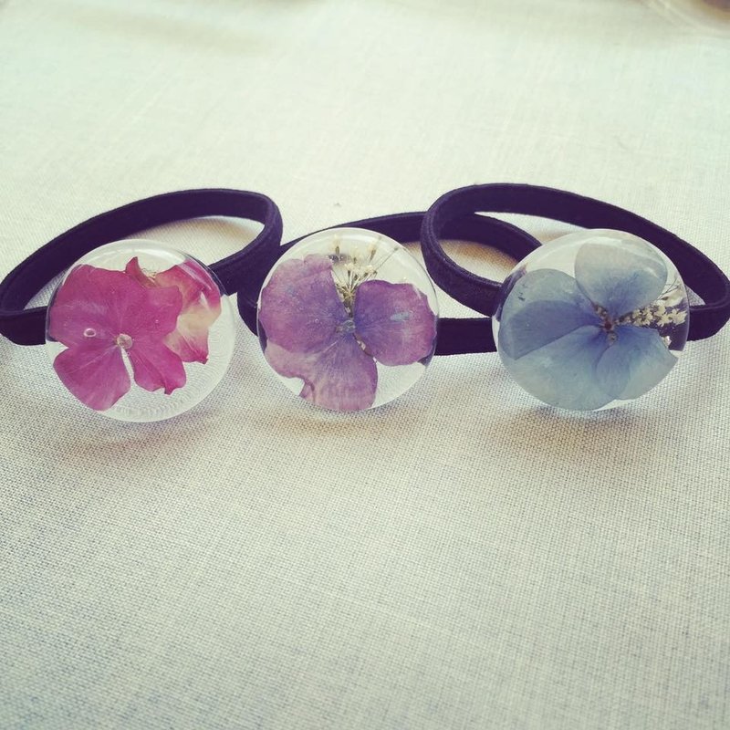 Oone_n_Only Handmade 押花像筋 - 发饰 - 塑料 