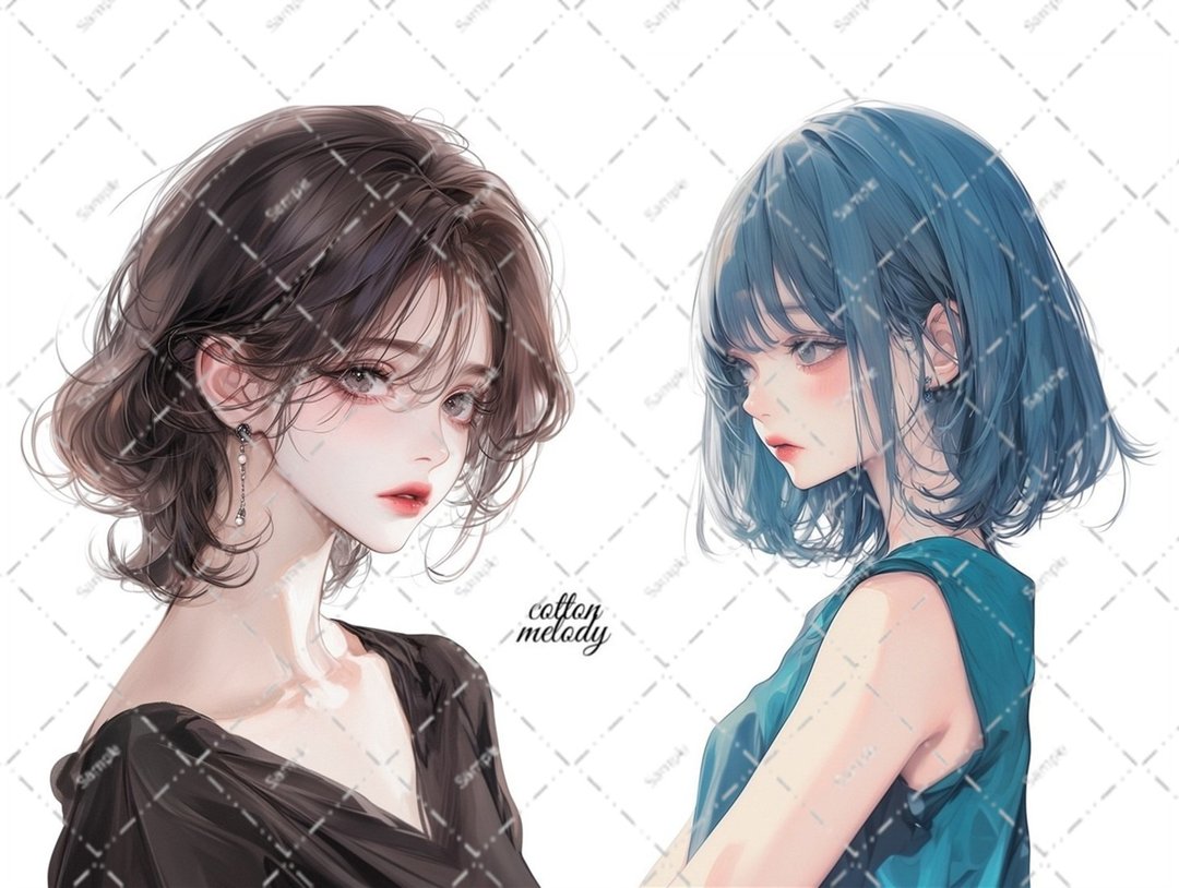 原创贴纸 no.5826 人物贴纸 原创贴纸 人物贴纸 女孩贴纸 原创人物贴纸 - 贴纸 - 纸 