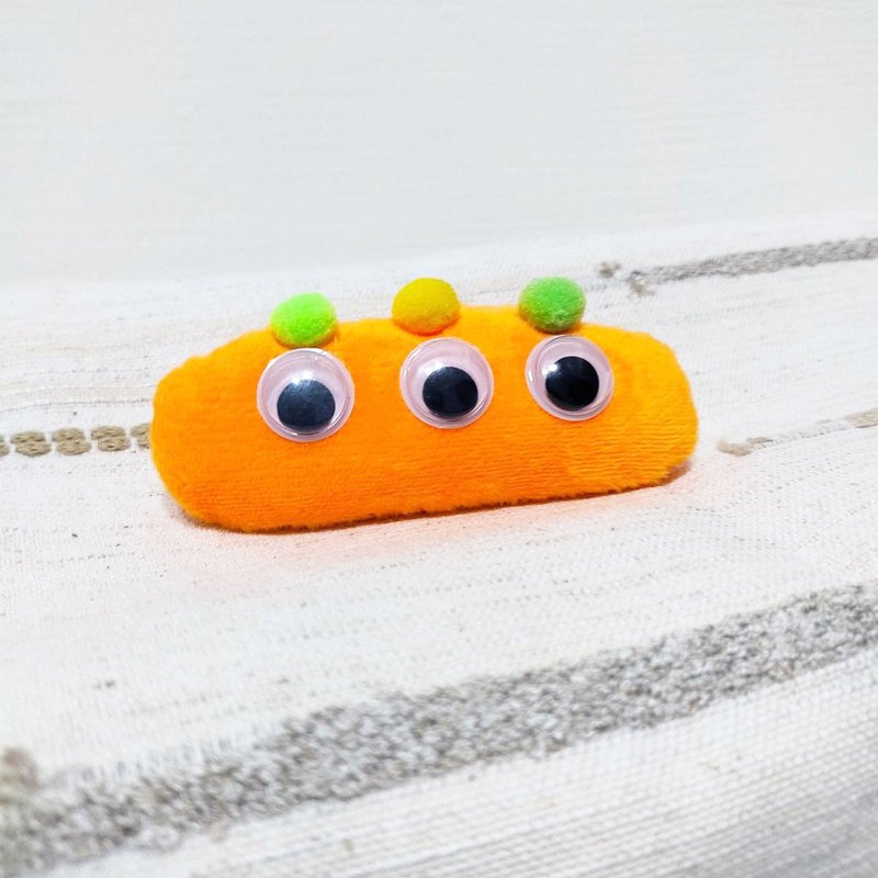 伤(三)眼睛 包包挂饰 搞笑吊饰 搞怪钥匙圈 创意吊饰 包包吊饰 - 吊饰 - 羽绒 橘色