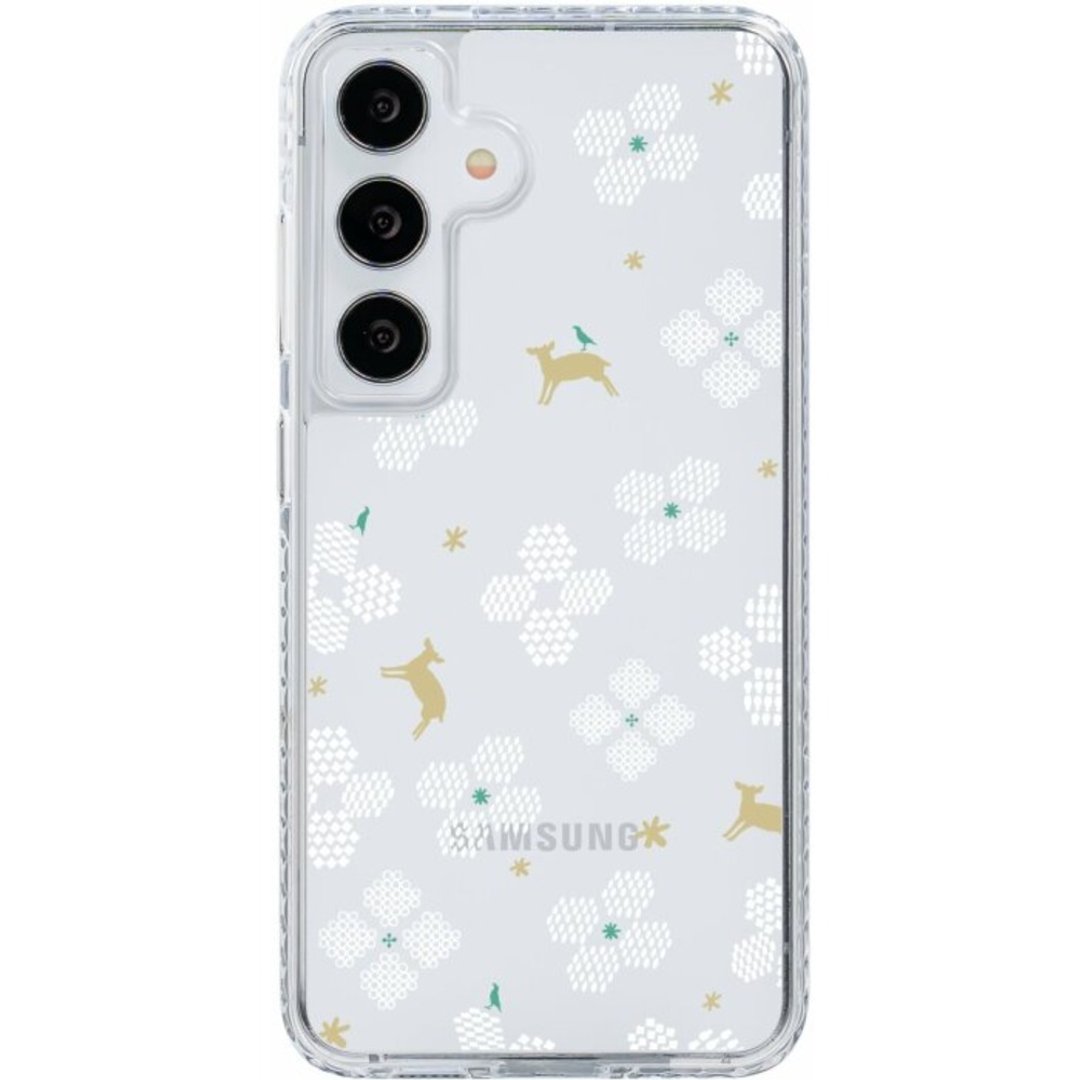 【预购】三星手机壳/Samsung Galaxy S24系列/花开原野/透白 - 手机壳/手机套 - 其他材质 白色