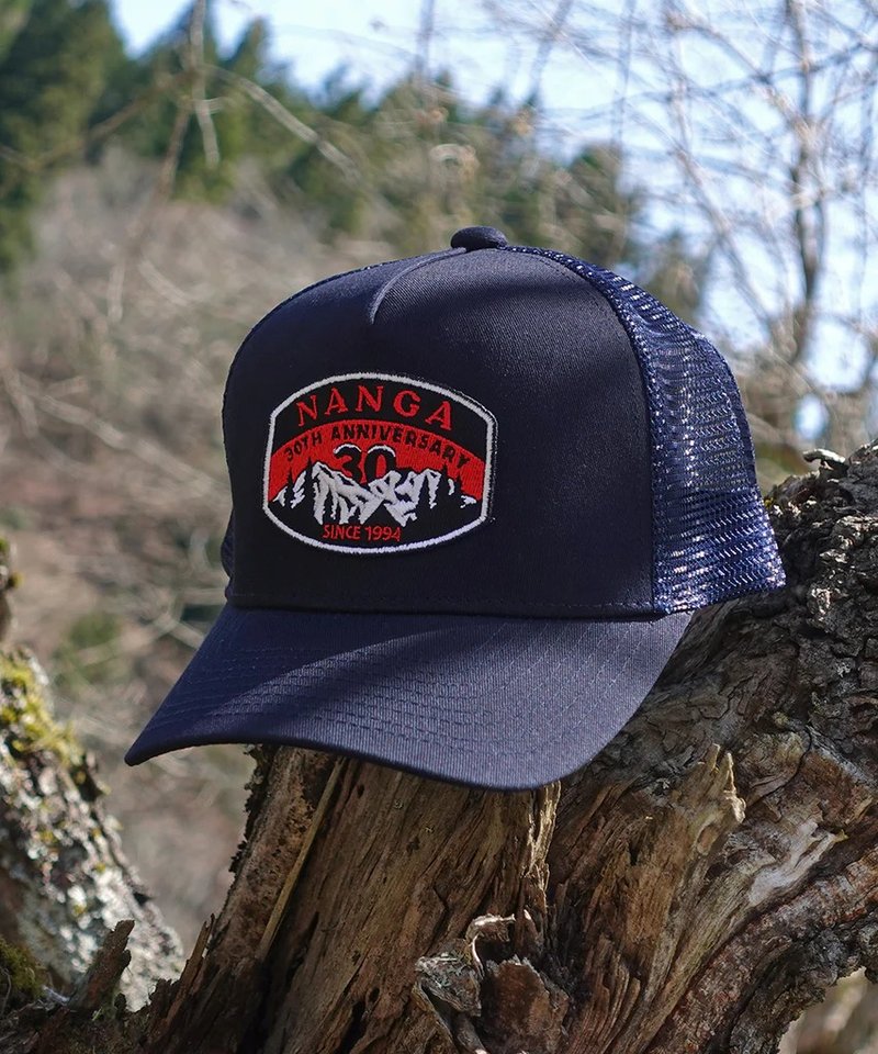 NANGA x Clef 30th Aniv. MESH CAP 翻檐帽 短檐帽  NAC027 - 帽子 - 棉．麻 多色