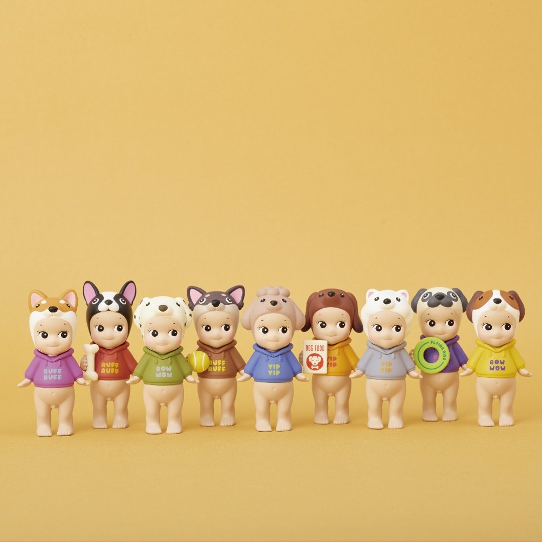 Sonny Angel MiniFigure 可爱汪国 限定版公仔 (盒装9入) - 玩偶/公仔 - 塑料 